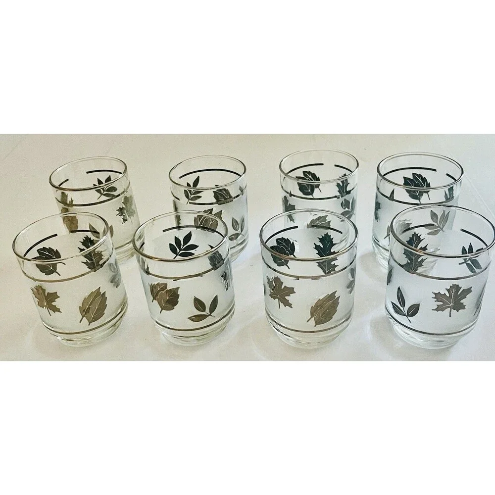 6 vintage Libbey 